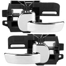 4X Door Handle Interior Inner Chrome Left Right for  Qashqai J10 2007-2013 80670JD00E 80671JD00E