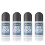 Scrubbingtons Pit Stop 98% Natural Deodorant Unisex, Cotton Fresh 75ml x 4 1