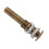 Brass Pop Up Drain Stopper 12.47oz Universal Vanity 1