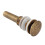 Brass Pop Up Drain Stopper 12.47oz Universal Vanity 2