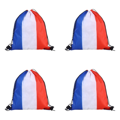 4PCS/Lot Practical Drawstring Gift Bags With Bright-France