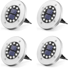 Ground LED Lights Outdoor Waterproof Garden Decoration Home Use for Pathway Driveway 4PCS