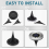 Solar Lights Cold White IP65 Waterproof  Auto On/Off with Ground Spike 4PCS 3