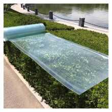 Polycarbonate Roof Panels 0.8x3m UV Resistant Light Transmittance Weatherproof Sheets for Greenhouses and Sunrooms