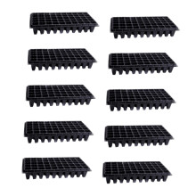 10Pcs Seed Starter Trays for Seedlings with Enhanced Root Ventilation and Efficient Drainage