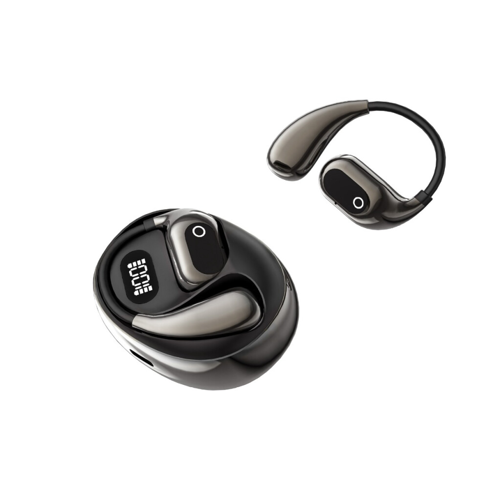 Smart Ai Translation Bluetooth Earphones - Real-Time 156 Languages Translation, Compatible With All Bluetooth Devices Black 7314281361969