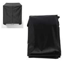 Waterproof 210D Oxford IBC Tote Cover for 1000L Tank, Sunproof Thermal Protection, Black
