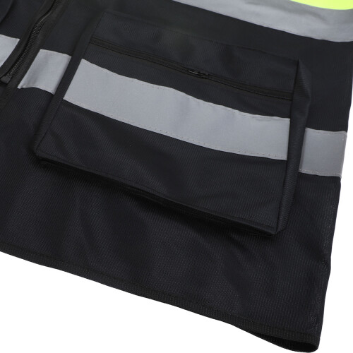Dual Color Reflective Vest Class 2 XXL Polyester 2