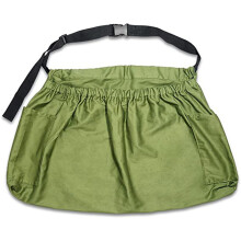 Waterproof Gardening Apron with Adjustable Waist and Deep Pockets for Harvesting Fruits and Vegetables