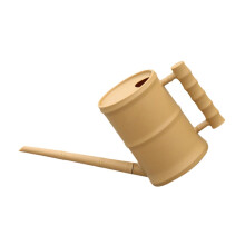 Vintage Khaki Indoor Watering Can 1.6L with Precise Long Spout and Ergonomic Comfortable Grip for Houseplants