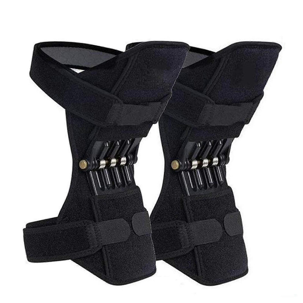 Power Knee Support Brace with Patella Booster, 1 Pair for Hiking Sports