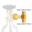 W21.8-14 CO2 Tank Brass Tee Fitting 3-Way Connector for Beer 2