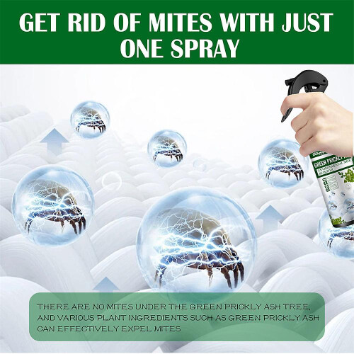 1-3pcs Dust Mite & Bed Bug Killer Spray, Pet Safe Allergen Cleaner 1