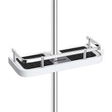 Adjustable No-Drill Shower Shelf for Shampoo, Soap, Cleanser