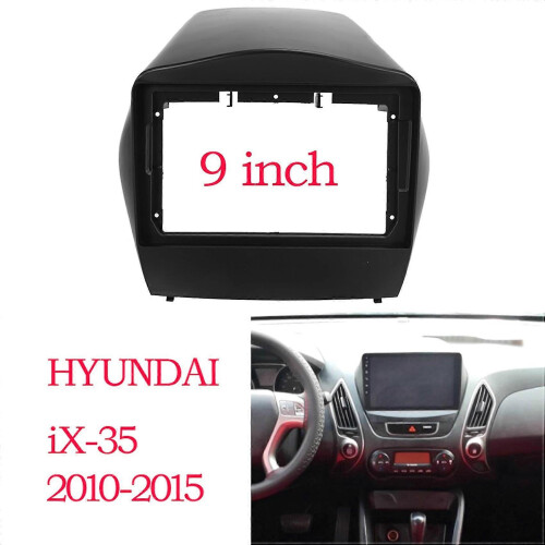 9 Inch 2 Din Car Stereo Dash Panel For Hyundai Ix35 2010-2015 2