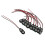 50 Pcs 9V Battery Clip Cable Connector I-Type 2