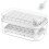 Ice Cube Container with Lid, Ice Cube Molds, Ice Trays for Freezer 1