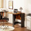 Homcom (Brown) HOMCOM Wooden Folding Table Writing Desk 8