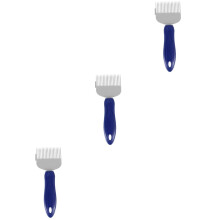 3pcs Kitchen Scraper Set and Honey Uncapping Fork Kit, Compact Dark Blue Ready‑to‑Use Design