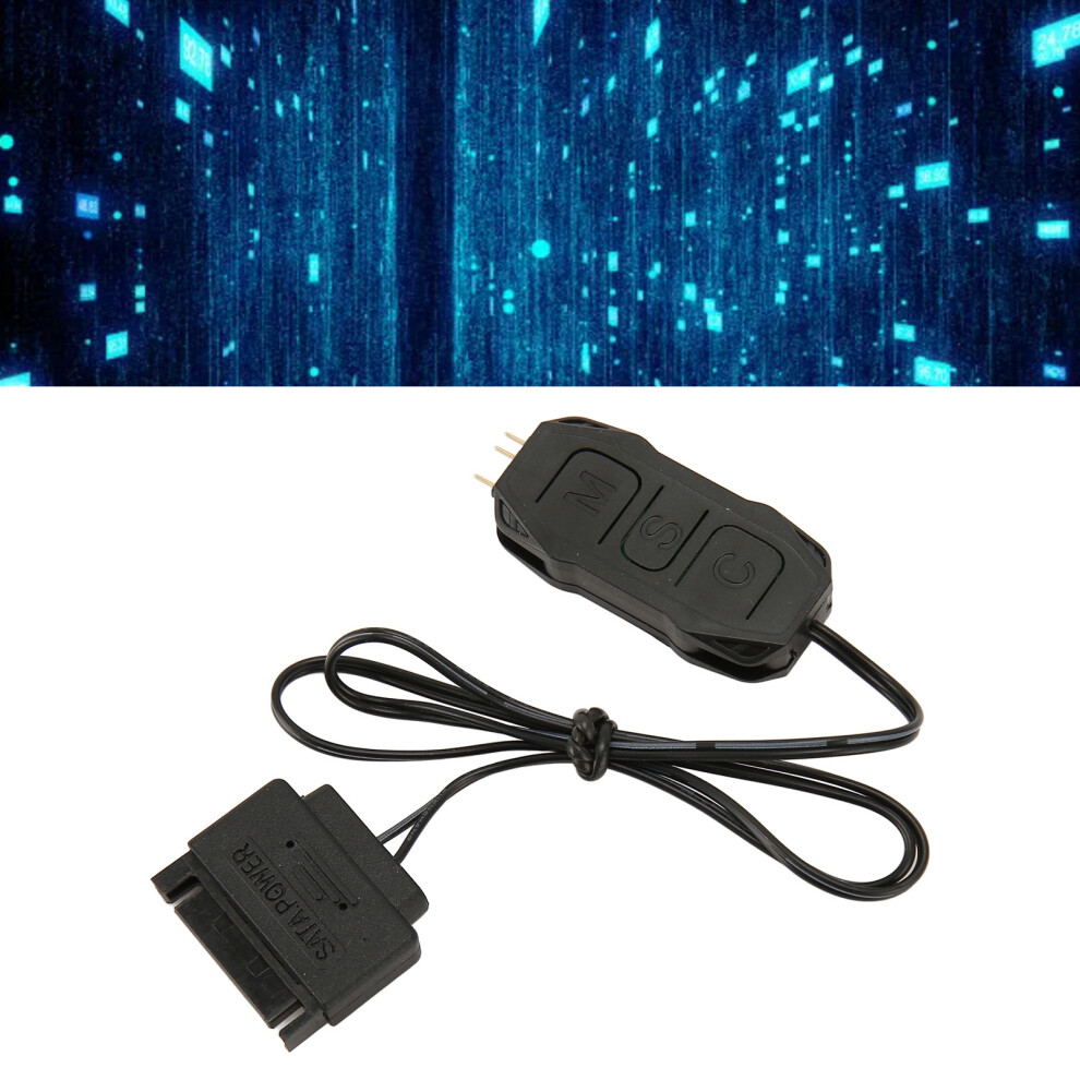Sata Powered Argb Controller 5V 3Pin Light 7055741696527