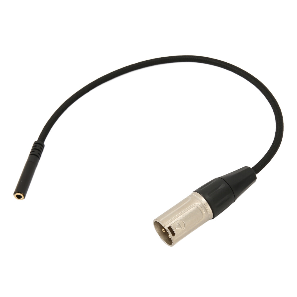 High-Quality Stereo 3.5Mm To Xlr 11.8In Audio Cable Low Loss For Amplifiers 8371393524407