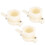 3 Piece Honey Gate Valve Set for Beekeeping Equipment, Leakproof Seal, Precise Flow Control 4