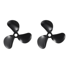 40mm 3Blade RC Boat Propeller CW Rotation 4mm Shaft Precise Fit Model Replacement