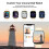 Smart watch with full touch screen, call, message reminder, music control and other functions, compatible with iPhone/android 7