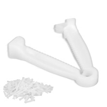 Umbilical Cord Clamp J Shaped Nonslip Secure Grip for Puppies Kittens Calves and Livestock
