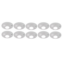 10Pcs Stainless Steel Beehive Entrance Discs 12.5cm for Easy Hive Control and Beekeeping Use