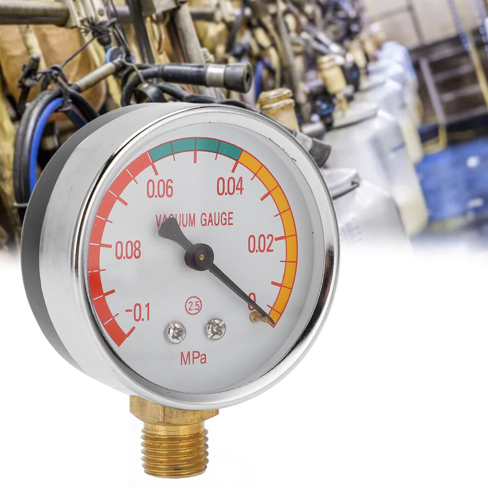Multicolor Digital Vacuum Gauge For Milking Machine, Realtime Monitoring And Leak Detection 9073542875383
