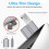 4er-Pack USB-C-auf-USB-3.0-Adapter – Hochgeschwindigkeits-Daten- und Ladekonverter Silver 2