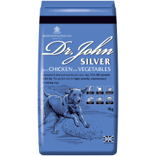 Dr John Silver Dry Dog Food 4kg Chicken Vegetables Working Adult Dogs