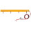 Electric Wire Embedder for Beekeeping,  Strength Bee Frame Tool for Consistent Wire Seating 20.1x2.9x0.9in 1