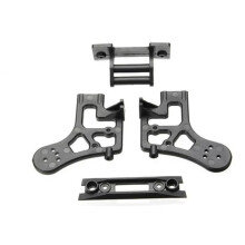 EB1004 RC Car Wing Mount for JLB Cheetah 21101 31101, 1/10 RC Car Accessories, Durable Upgrade for Enhanced Stability