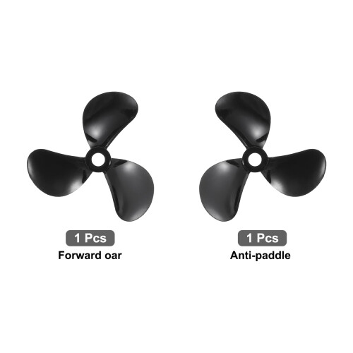 40mm 3Blade RC Boat Propeller CW Rotation 4mm Shaft Precise Fit Model  Replacement 2