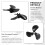 40mm 3Blade RC Boat Propeller CW Rotation 4mm Shaft Precise Fit Model  Replacement 4