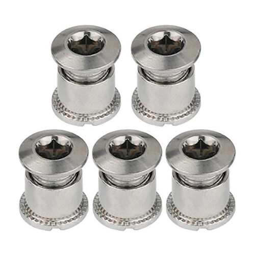 Chainring Bolts, 5Pcs Durable Lightweight Single Double Triple Chainring Bolts
