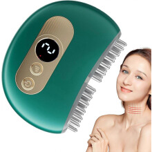 TMJ Relief Products Jaw, TMJ Relief Massager, Vibration and Heating, Ergonomic Multi-Needle Design TMJ Massage Tool, Effective Jaw & Neck Pai