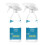 Bathroom Cleaner and Descaler Spray, No Rinse Formula Dissolves Soap Scum, 2pcs 1