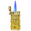 Dual Jet Flame Butane Torch Lighter Windproof Adjustable Dragon Design Refillable Gift Collectible 1