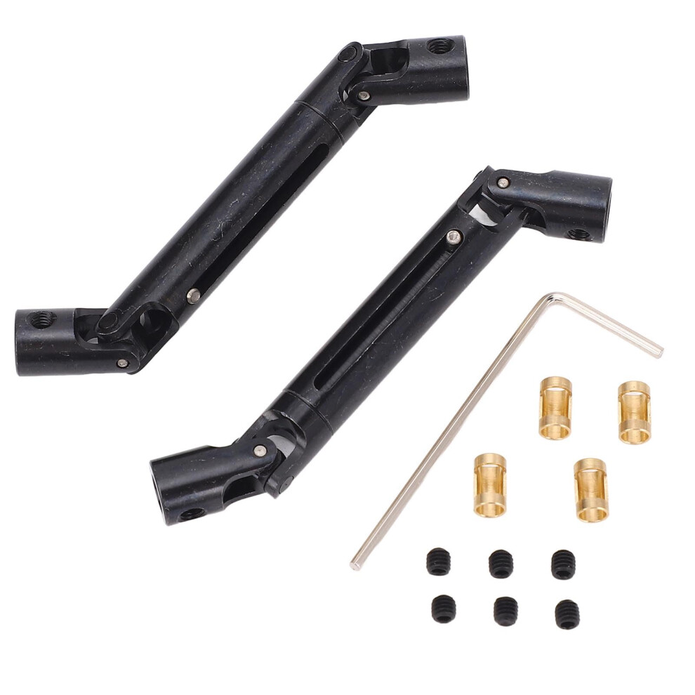 Rc Car Metal Drive Shaft Mn82 Lc79 8Speed Transmission Strength Durable Shaft For 3.6L Auto Axle Black 9330225198581