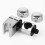 Grohe shower support, replacement lifting rod, chrome-plated ABS bracket, adjustable, for pull-out shower head, bathroom accessories, 25 mm 4