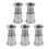 Chainring Bolts, 5Pcs Durable Lightweight Single Double Triple Chainring Bolts 5