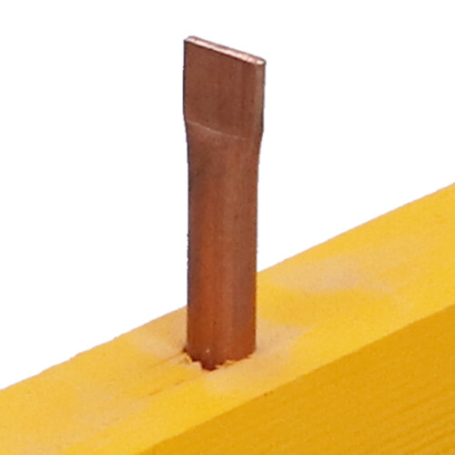 Electric Wire Embedder for Beekeeping,  Strength Bee Frame Tool for Consistent Wire Seating 20.1x2.9x0.9in 2