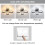 Modern Flower Ceiling Lights Black Chandeliers,3000/4500/6500K 3
