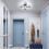 Modern Flower Ceiling Lights Black Chandeliers,3000/4500/6500K 6