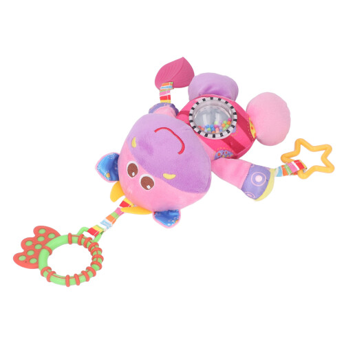 Plush Rattle: Hanging Soother - Colorful Calf 1