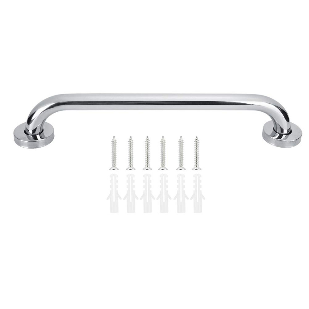 30cm Stainless Steel Bathroom Grab Bar for Elderly and Pregnant Women, NonâSlip Shower Safety Handrail