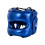 Casque de boxe en PU avec rembourrage épais et finition-Bleu 1